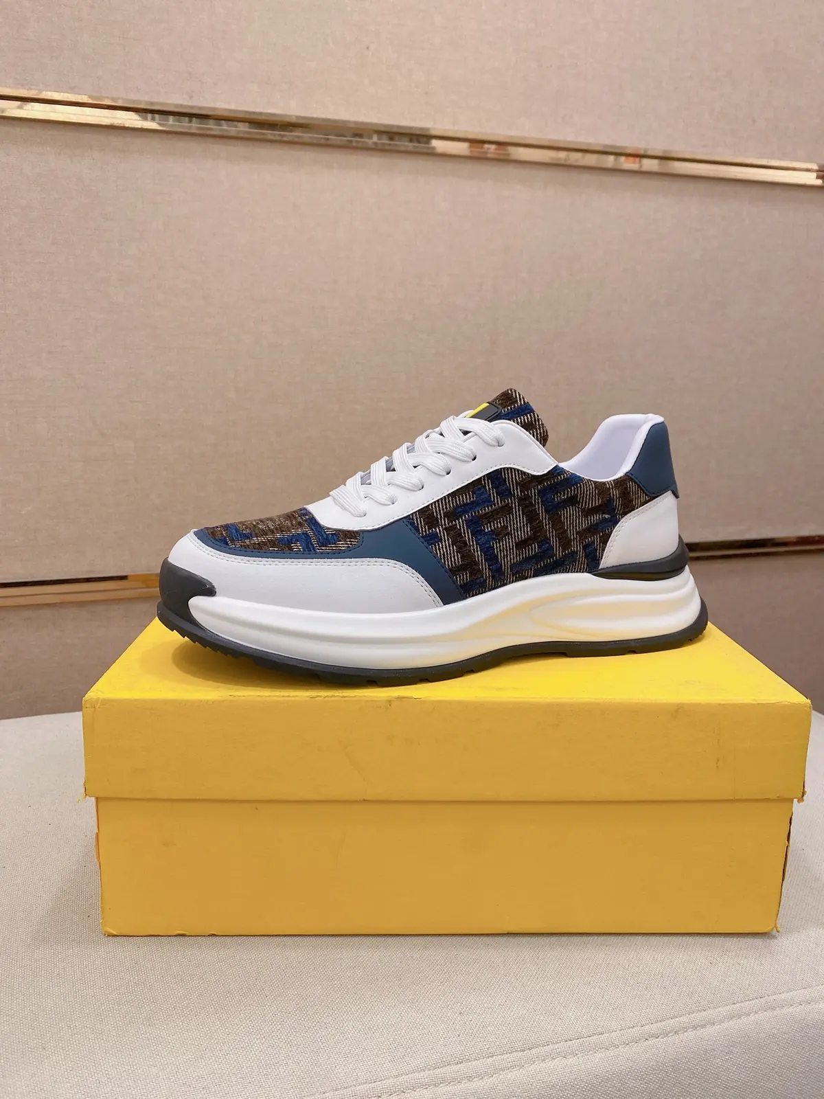 Fendi Style Leather Men's Shoes Lookbook Reference image 1