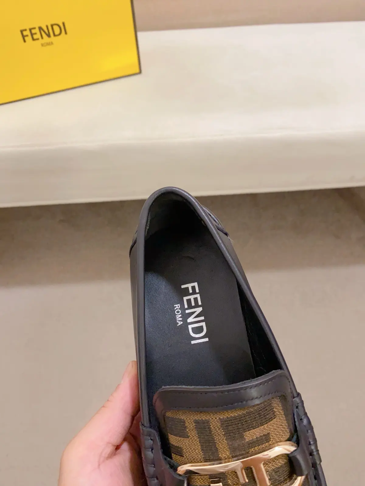 Fendi Style Leather Men's Shoes Lookbook Reference image 6