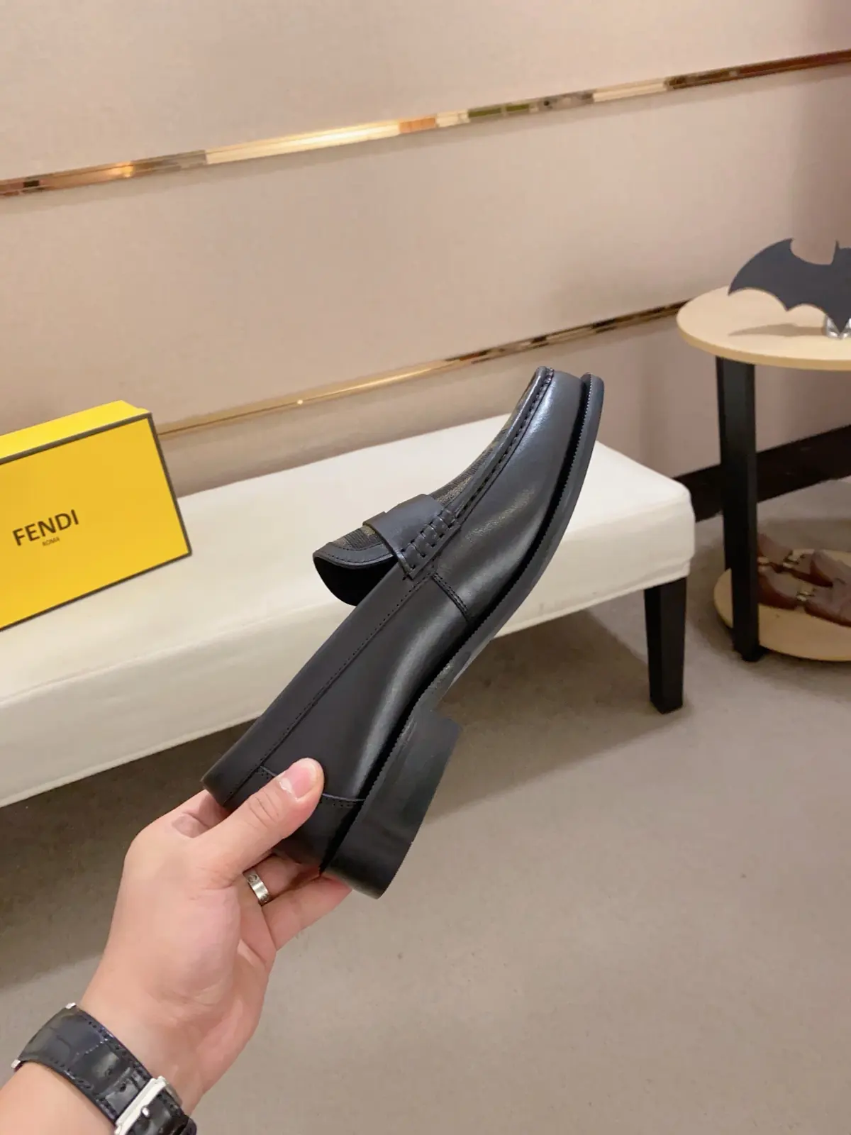 Fendi Style Leather Men's Shoes Lookbook Reference image 5