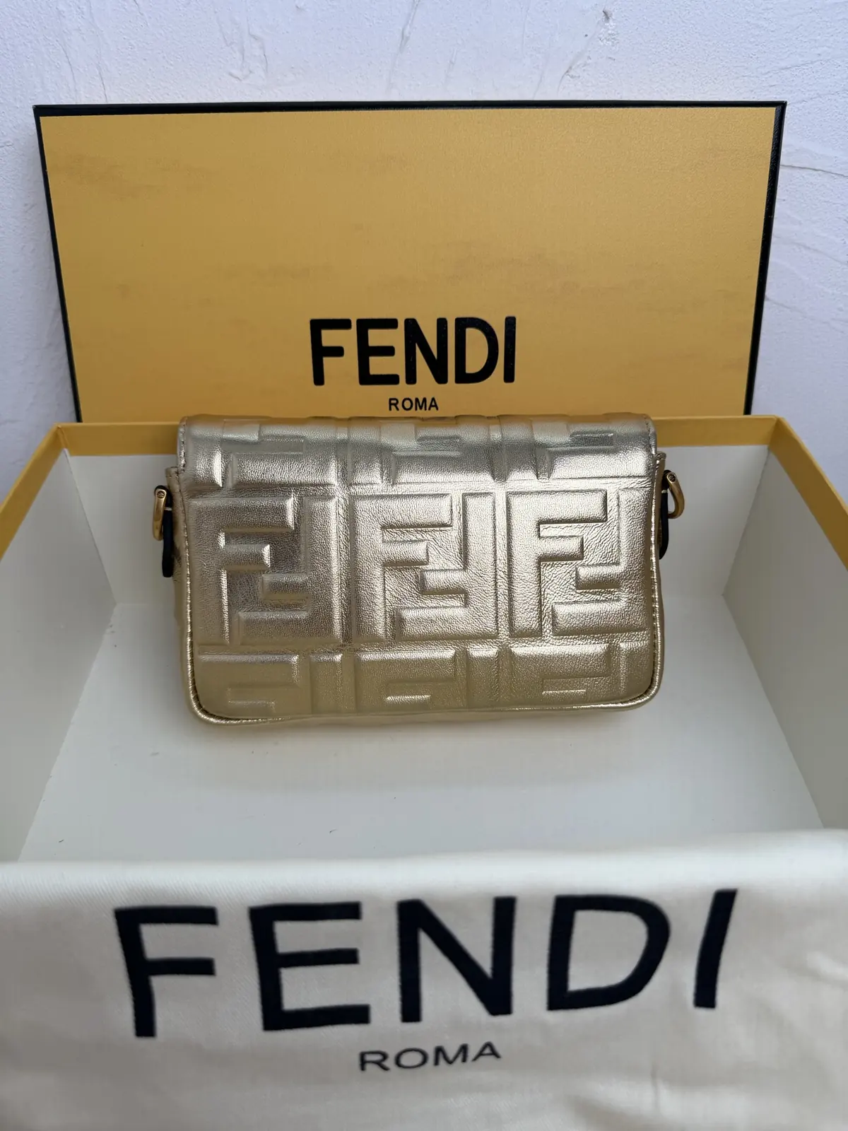 Fendi Style Leather Top Handle Bag Lookbook Reference image 2