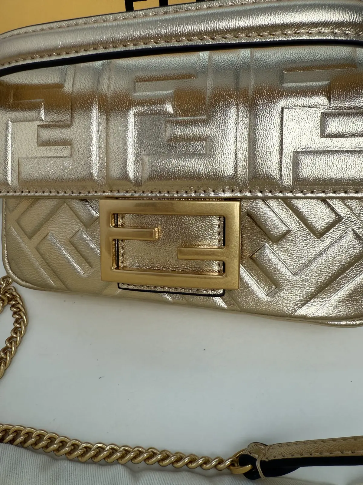 Fendi Style Leather Top Handle Bag Lookbook Reference image 4