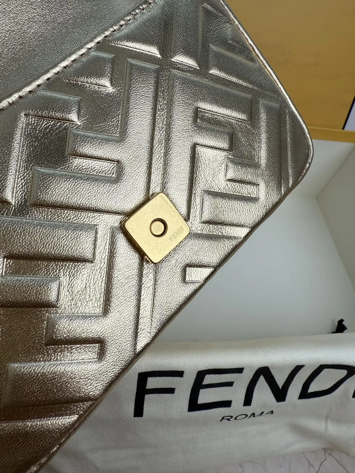 Fendi Style Leather Top Handle Bag Lookbook Reference image 6