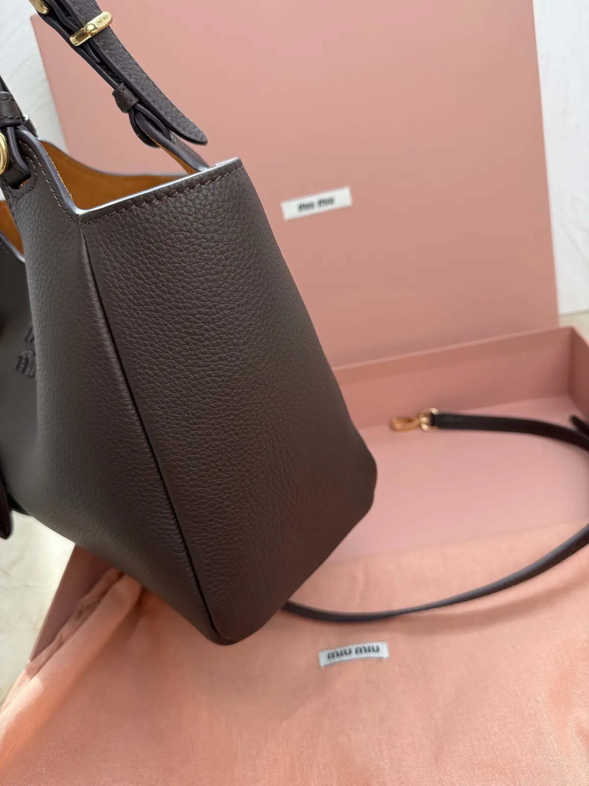 Fendi Style Leather Tote Bag Lookbook Reference image 3