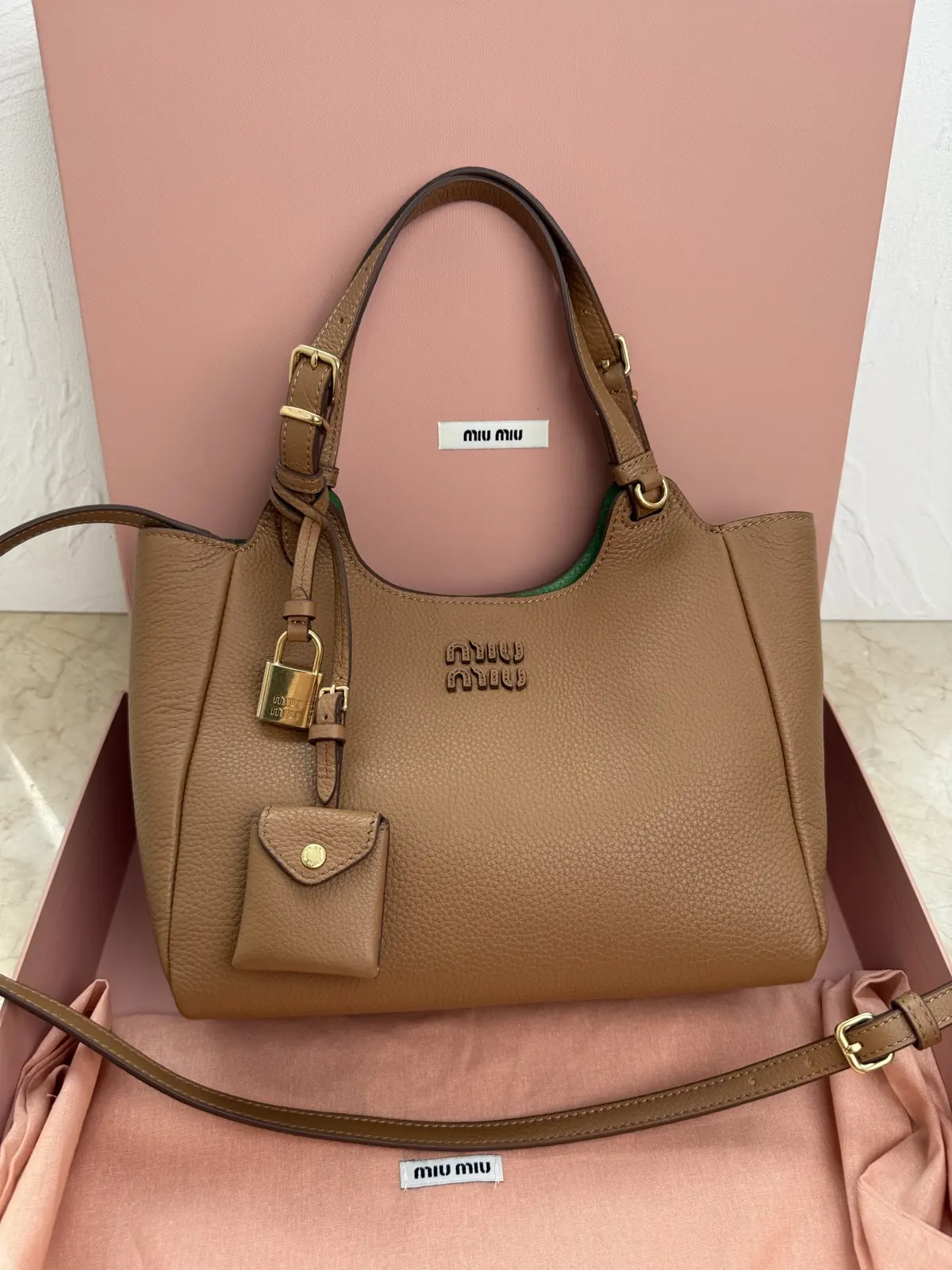Fendi Style Leather Tote Bag Lookbook Reference image 1
