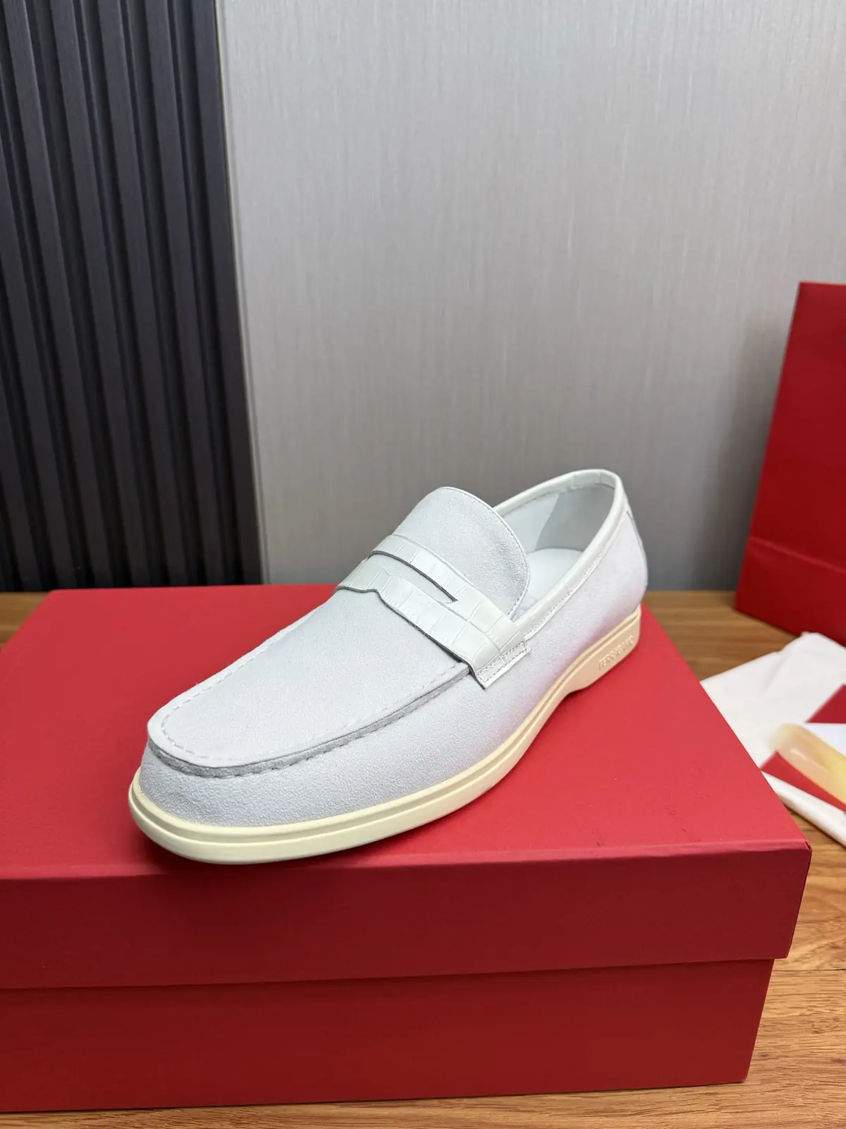 Ferragamo Style Leather Men's Shoes Lookbook Reference image 1