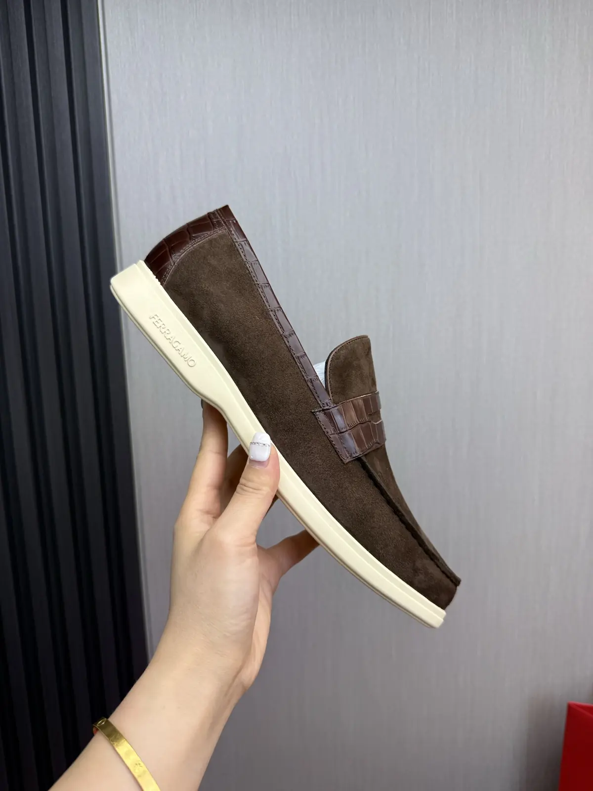 Ferragamo Style Leather Men's Shoes Lookbook Reference image 6