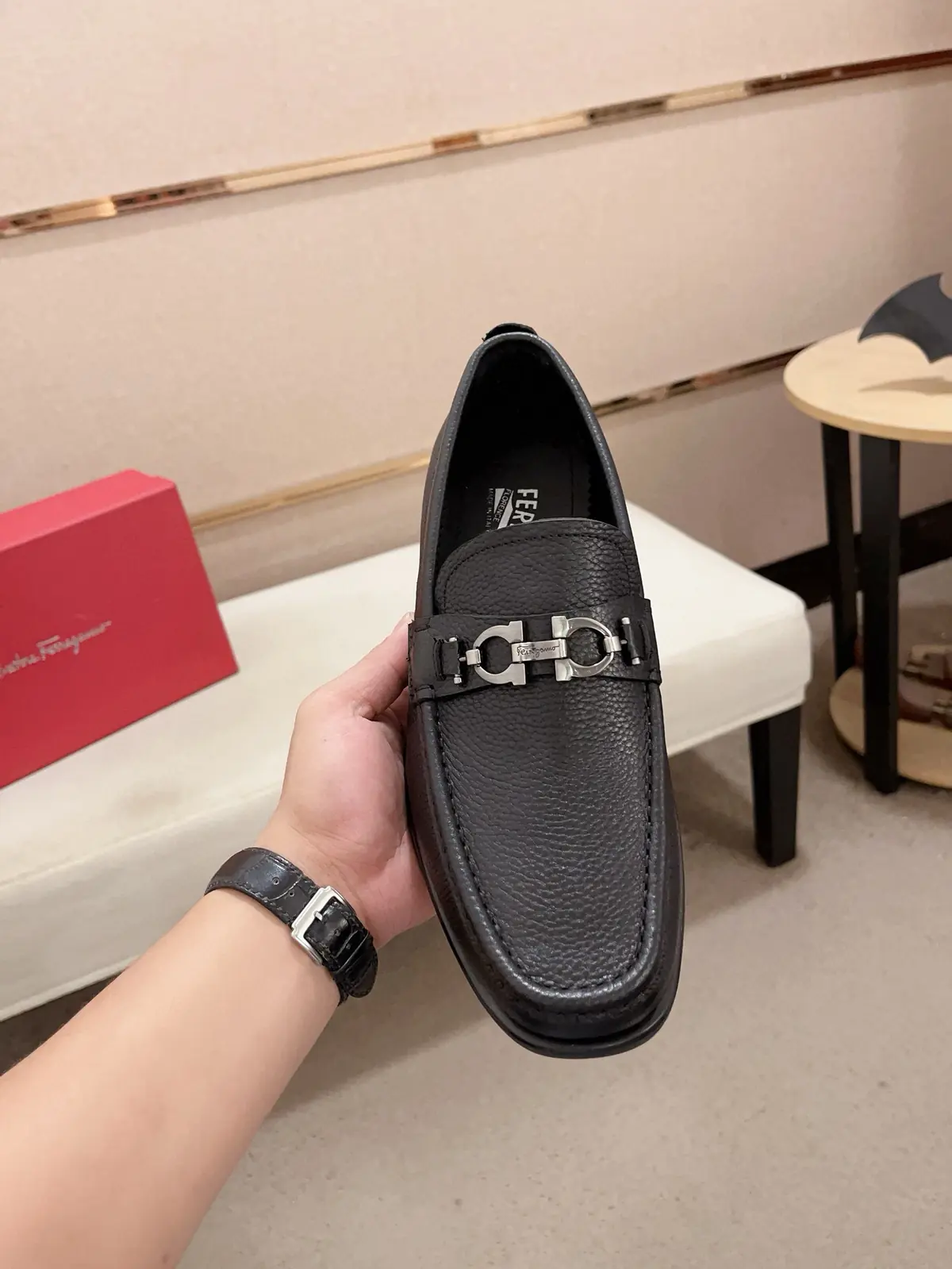 Ferragamo Style Leather Men's Shoes Lookbook Reference image 2