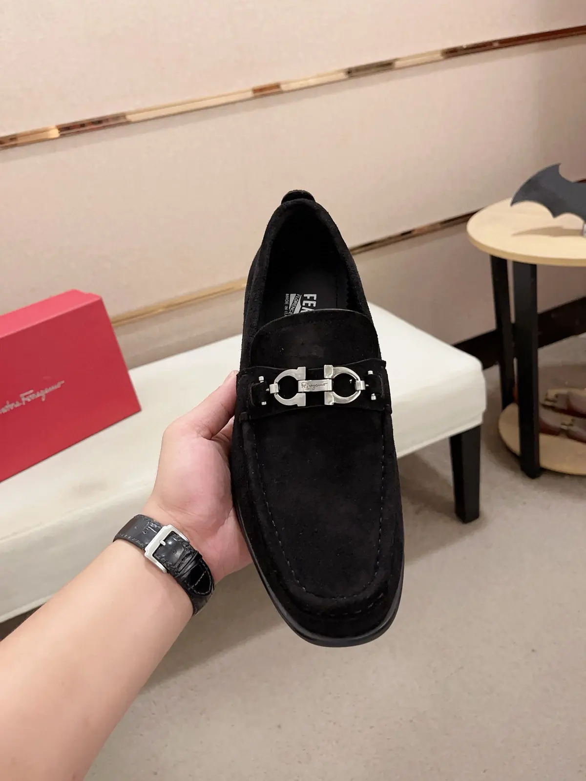 Ferragamo Style Leather Men's Shoes Lookbook Reference image 2