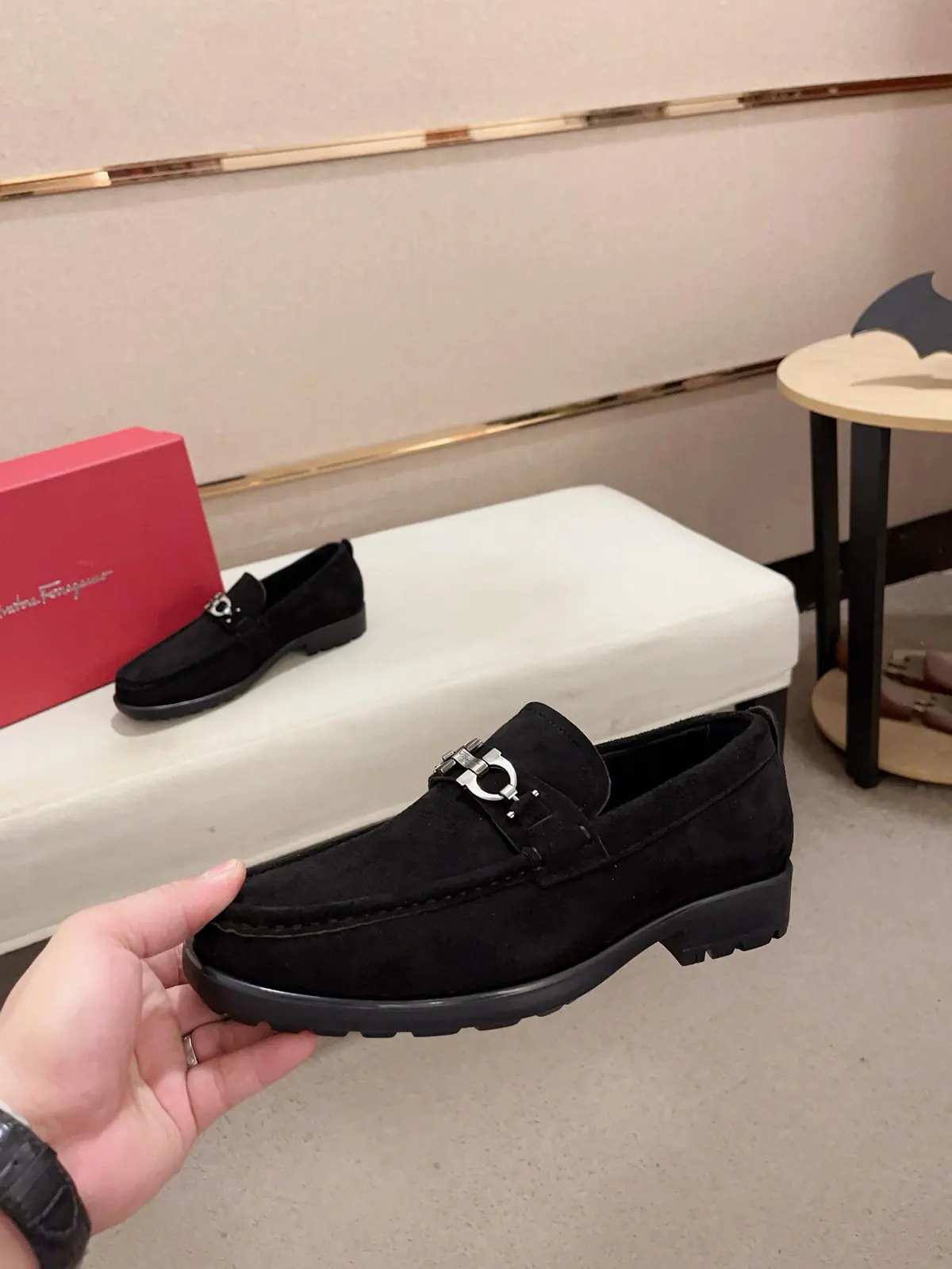 Ferragamo Style Leather Men's Shoes Lookbook Reference image 3