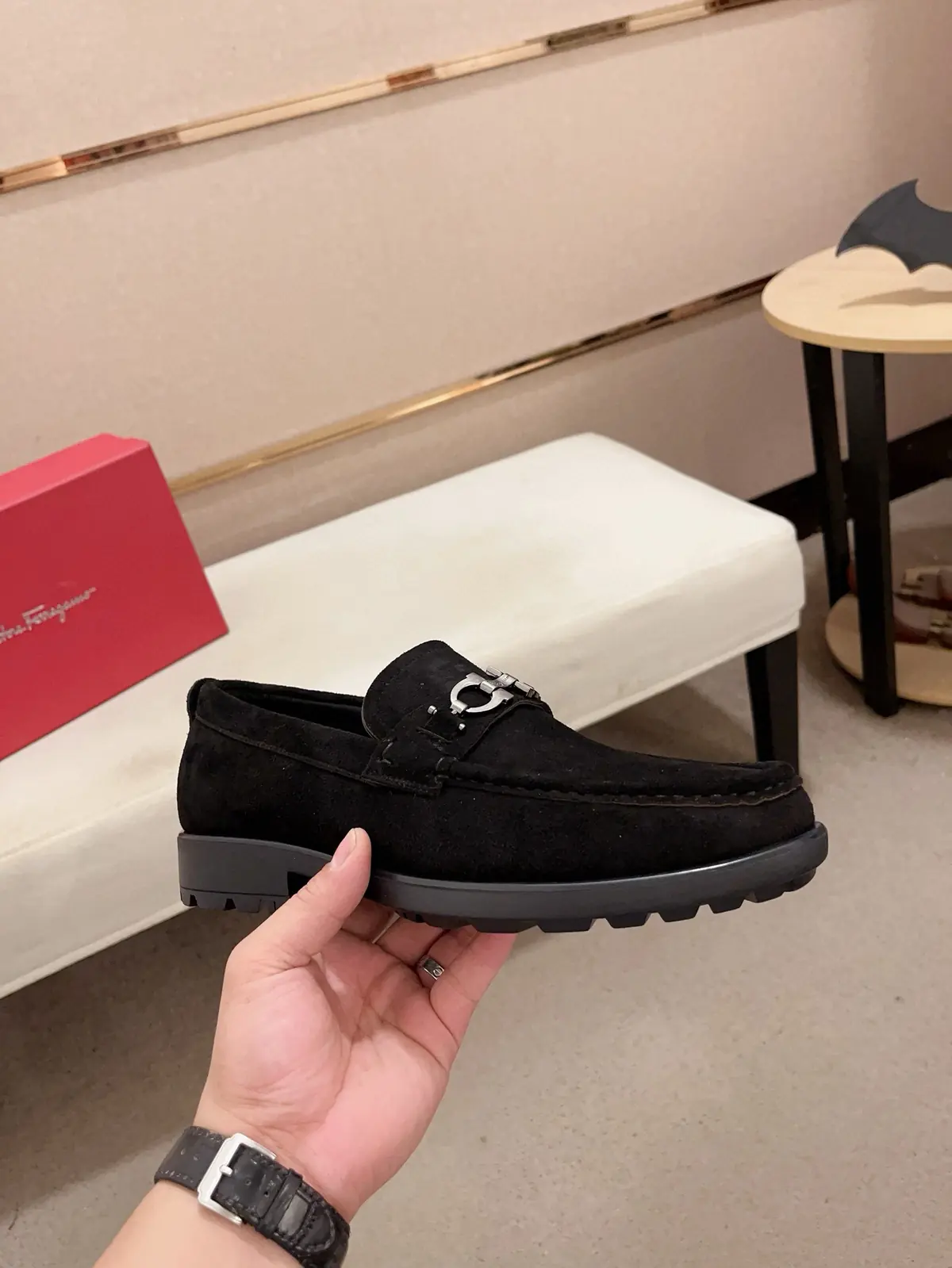 Ferragamo Style Leather Men's Shoes Lookbook Reference image 4