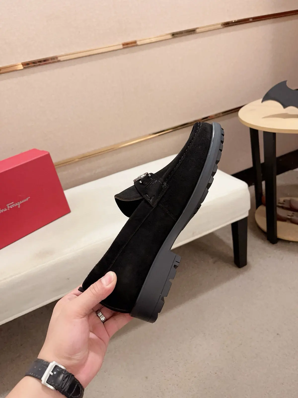 Ferragamo Style Leather Men's Shoes Lookbook Reference image 5