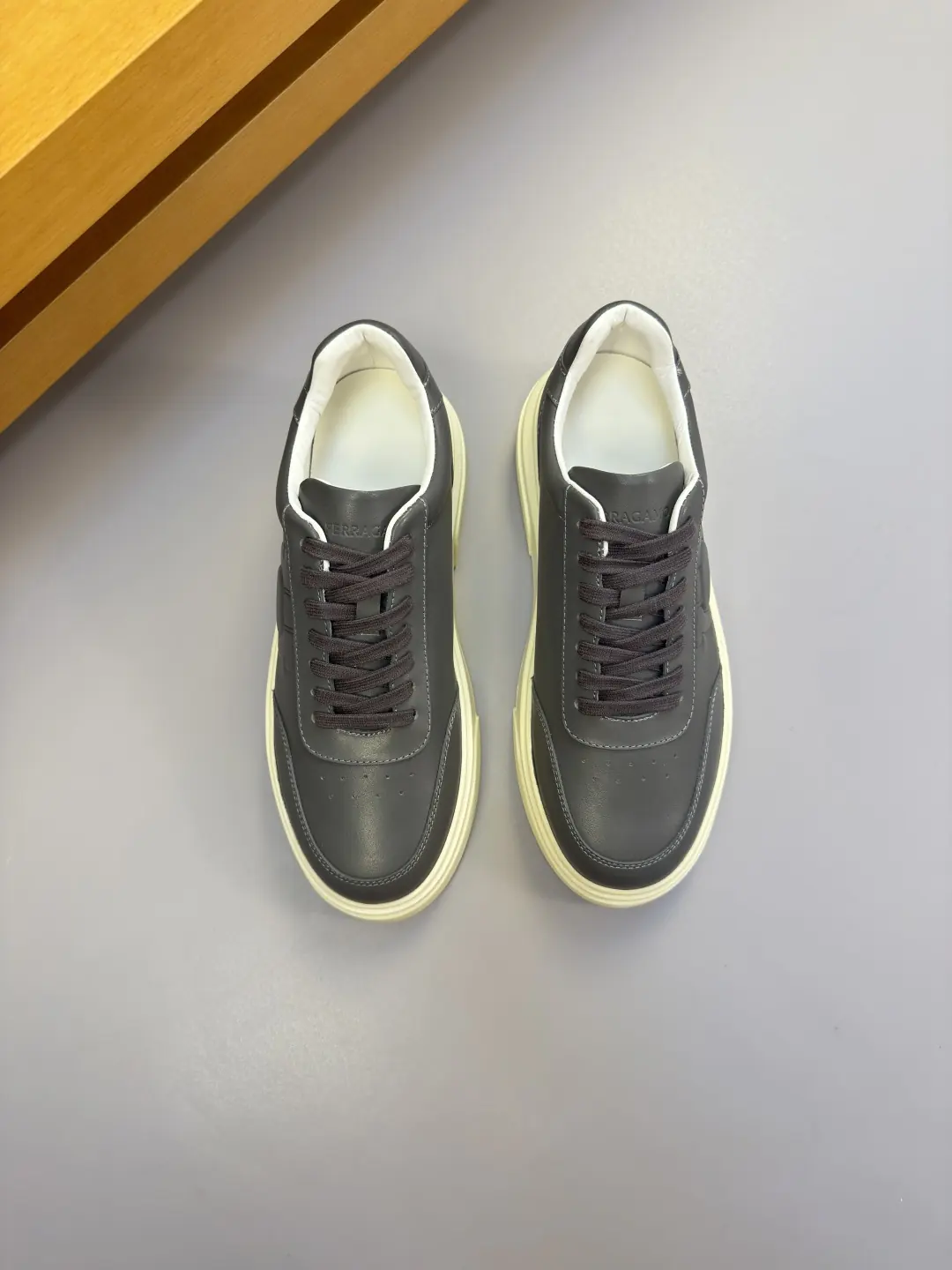 Ferragamo Style Leather Men's Shoes Lookbook Reference image 2