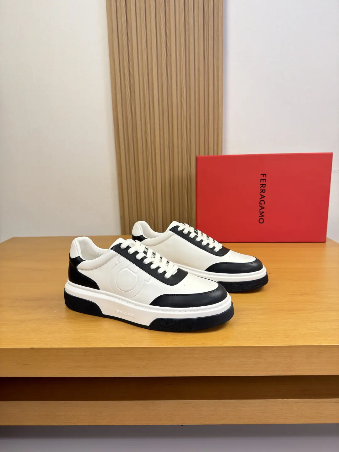 Ferragamo Style Leather Men's Shoes Lookbook Reference image 1