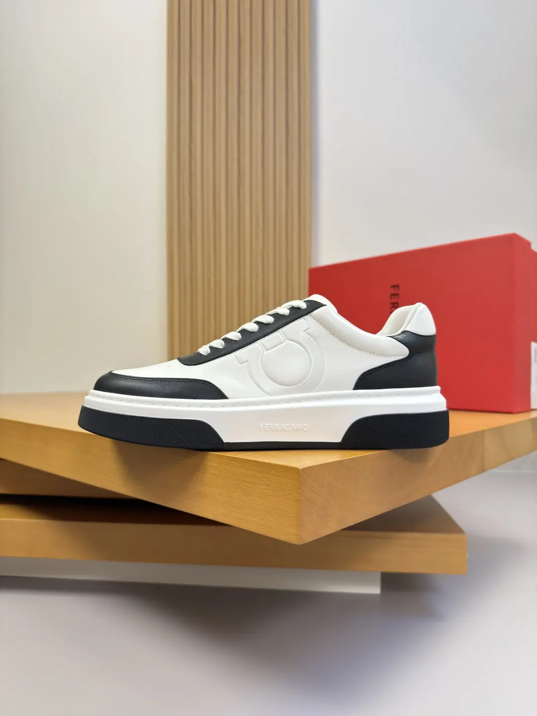 Ferragamo Style Leather Men's Shoes Lookbook Reference image 5