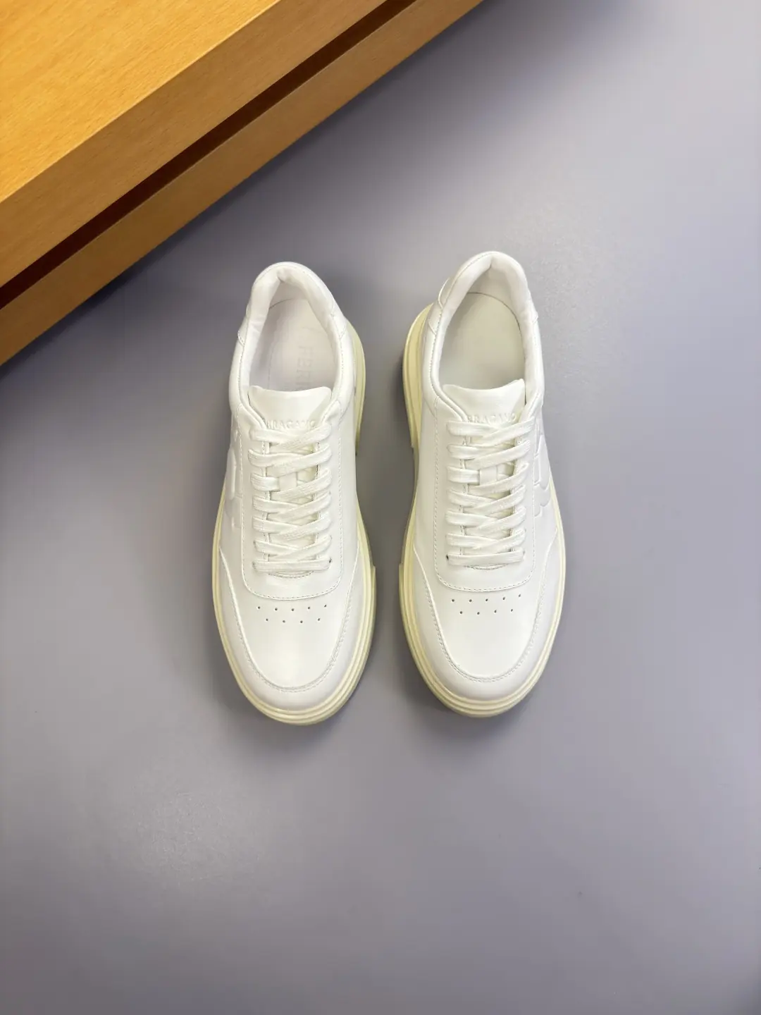 Ferragamo Style Leather Men's Shoes Lookbook Reference image 2
