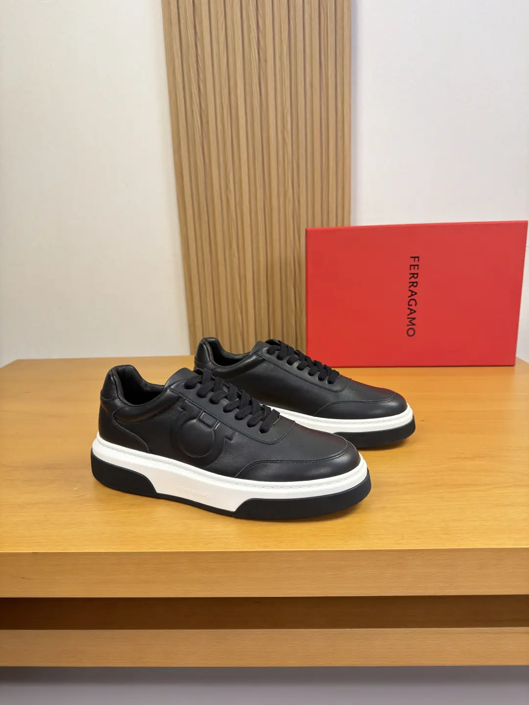 Ferragamo Style Leather Men's Shoes Lookbook Reference image 1