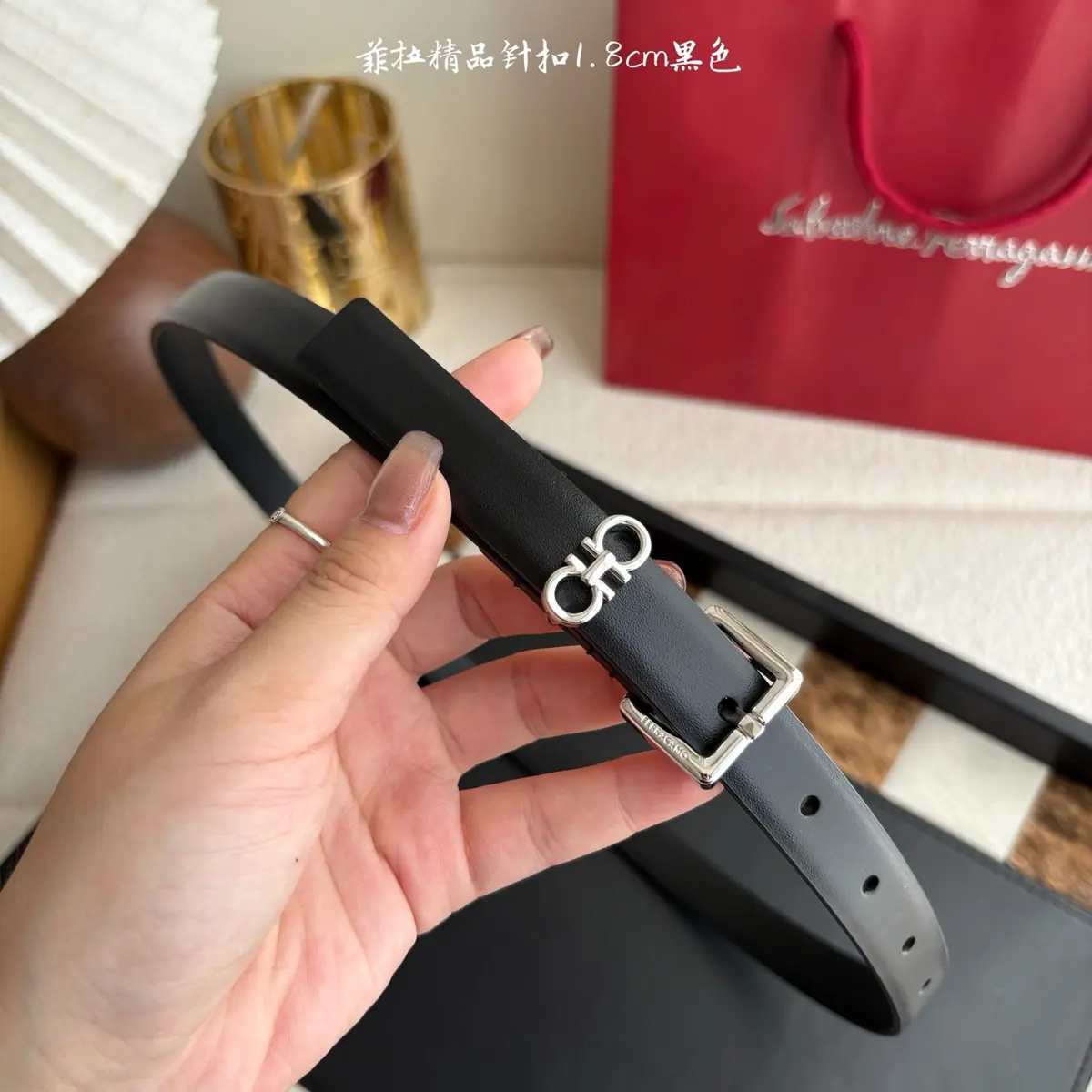 Ferragamo（女） Style Leather Women's Belts Lookbook Reference image 1