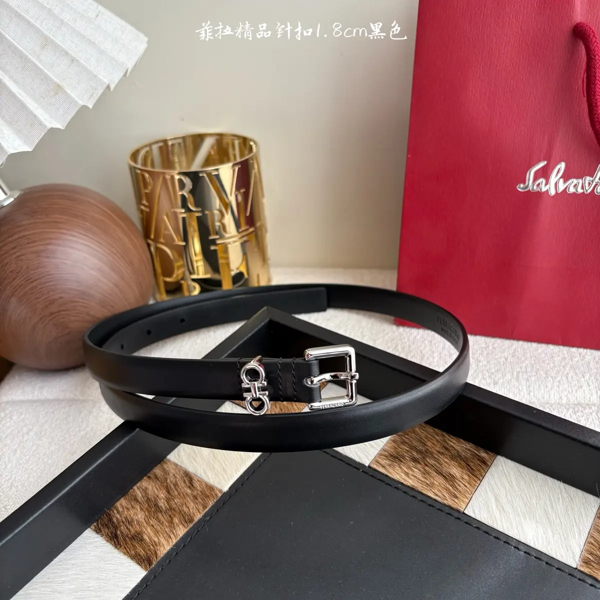 Ferragamo（女） Style Leather Women's Belts Lookbook Reference image 4