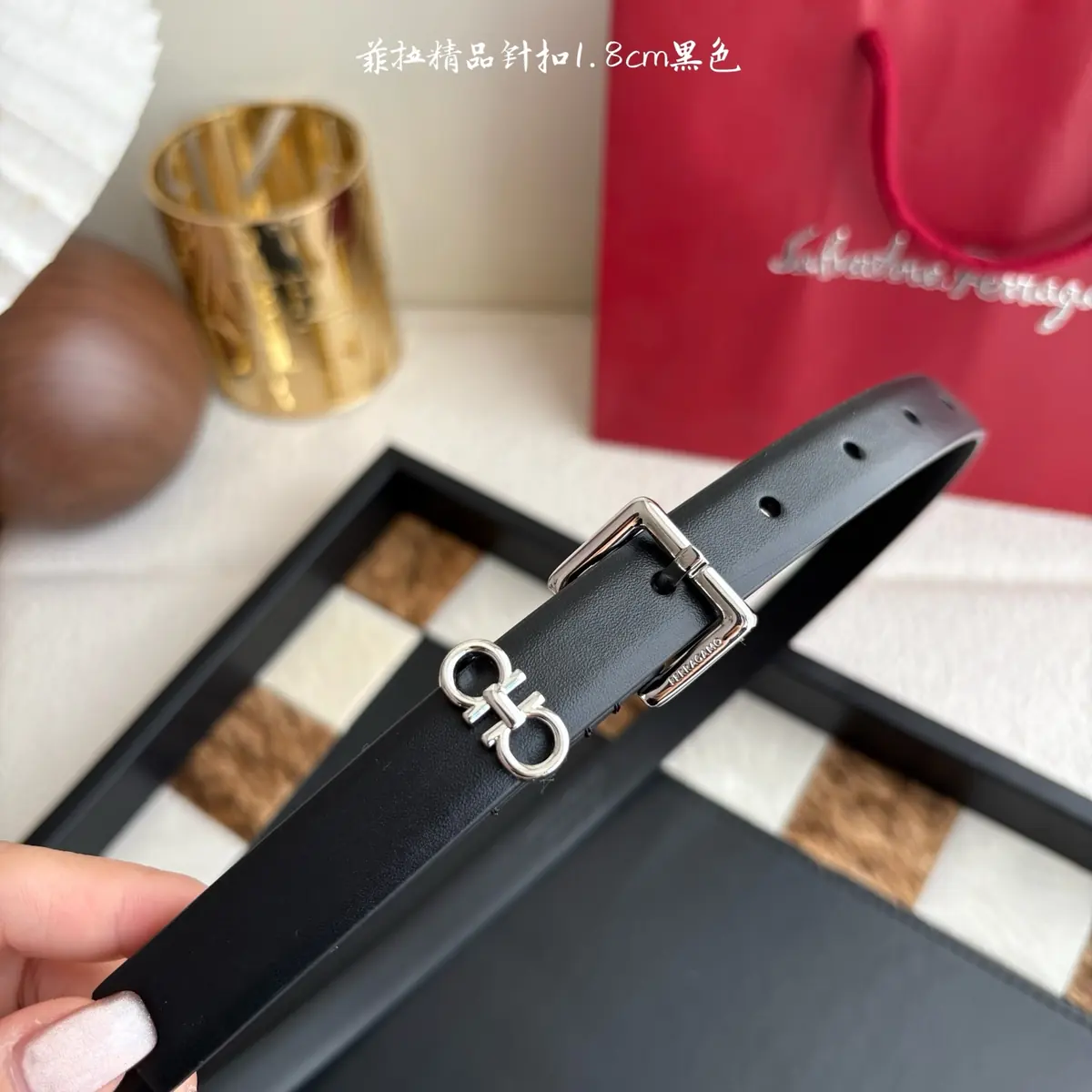 Ferragamo（女） Style Leather Women's Belts Lookbook Reference image 5