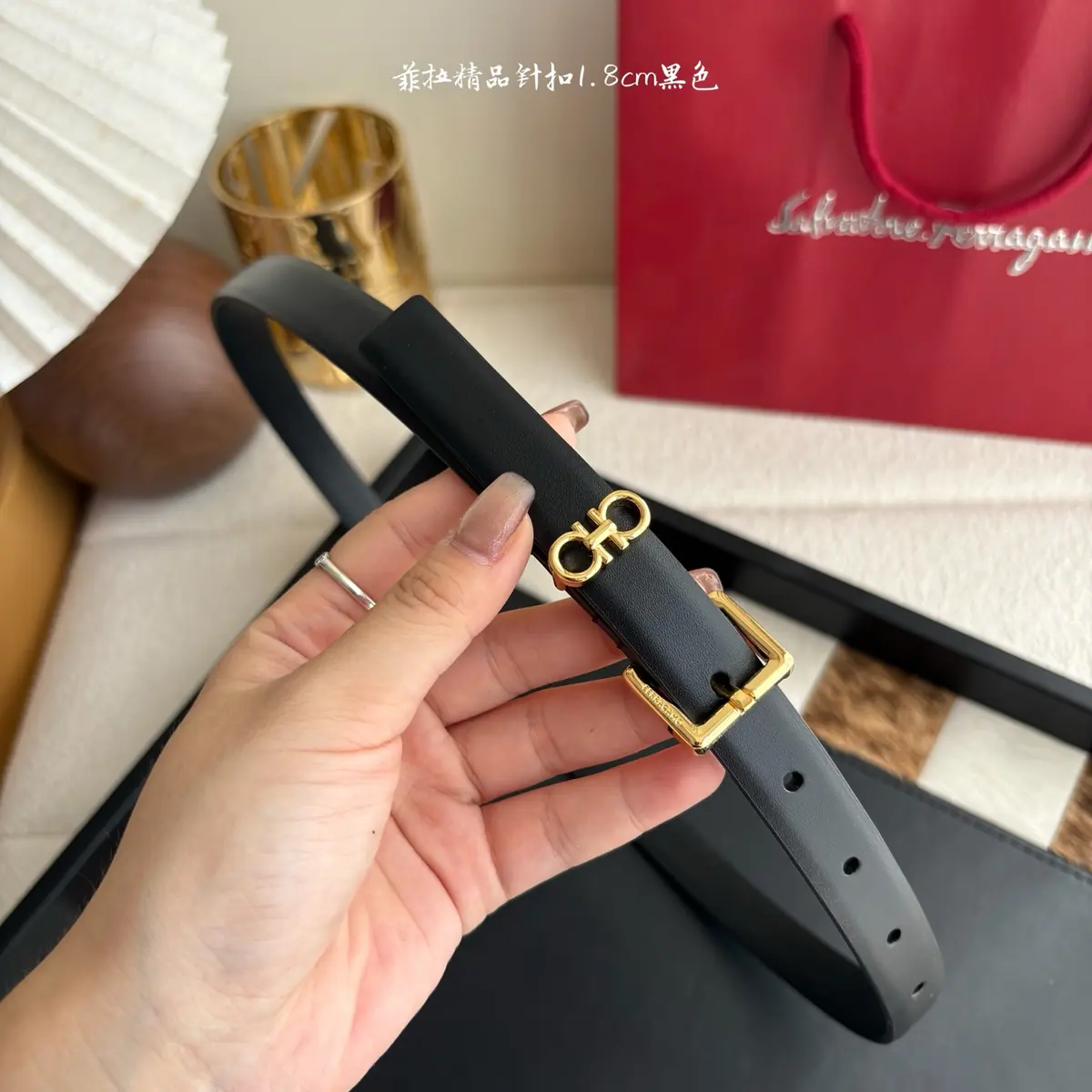 Ferragamo（女） Style Leather Women's Belts Lookbook Reference image 1