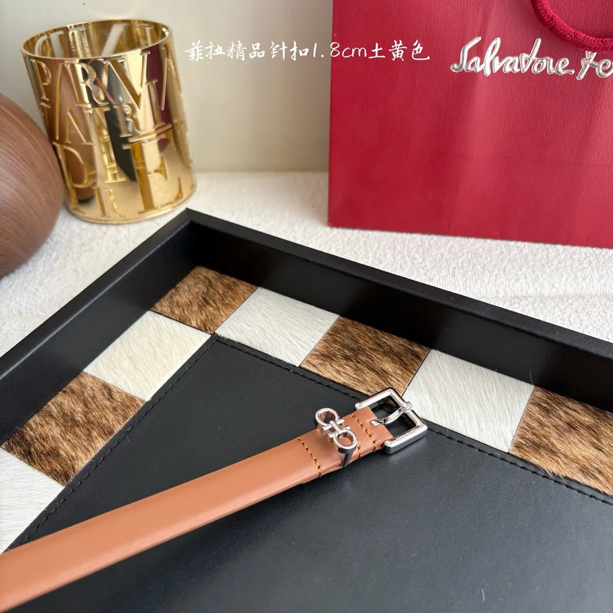 Ferragamo（女） Style Leather Women's Belts Lookbook Reference image 2
