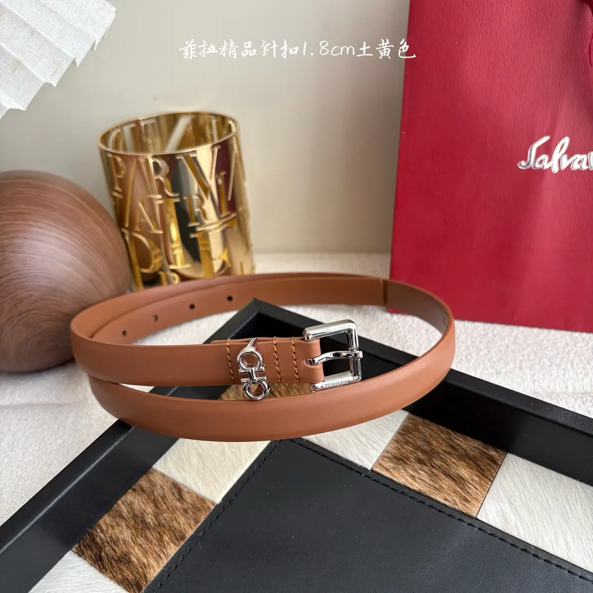 Ferragamo（女） Style Leather Women's Belts Lookbook Reference image 4