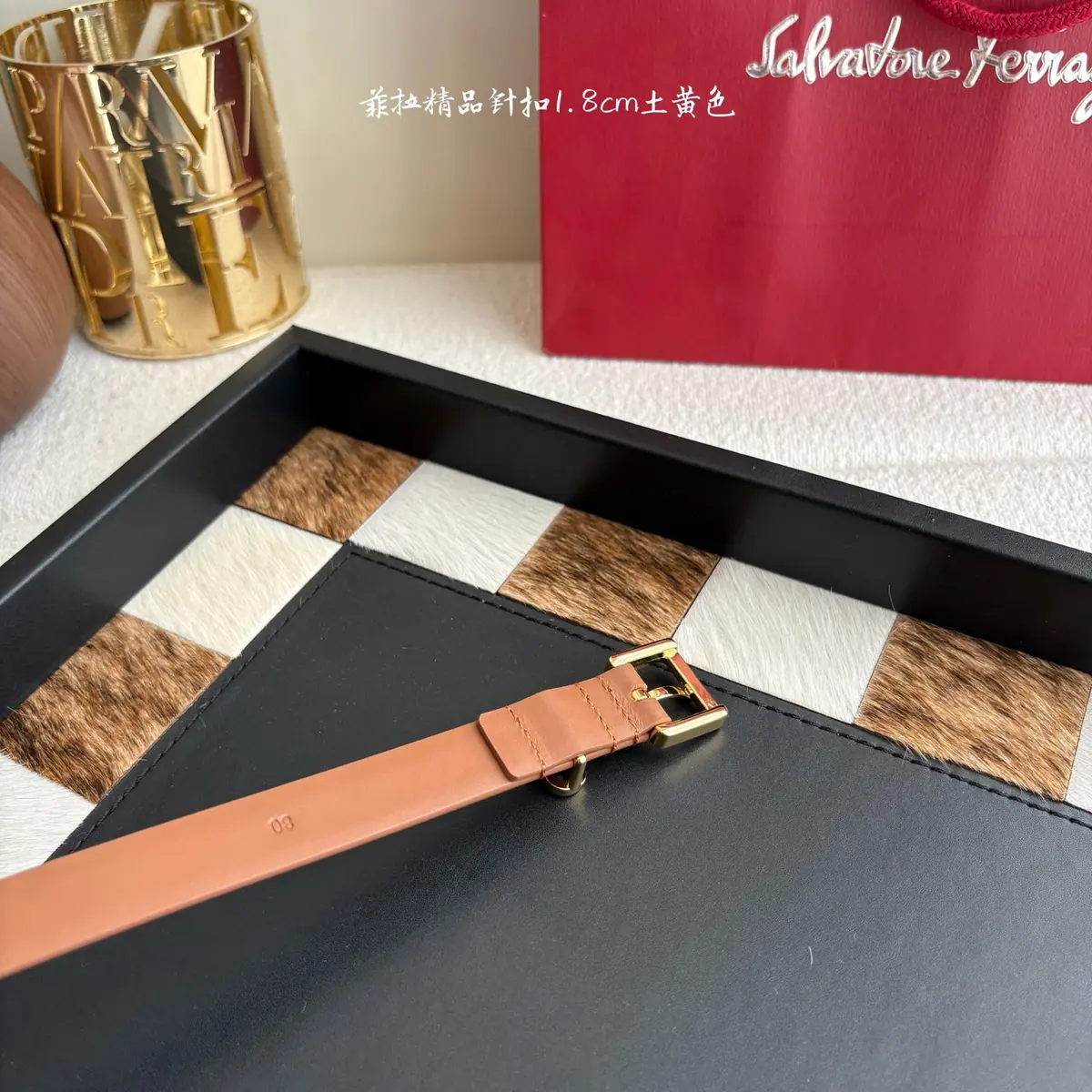 Ferragamo（女） Style Leather Women's Belts Lookbook Reference image 3