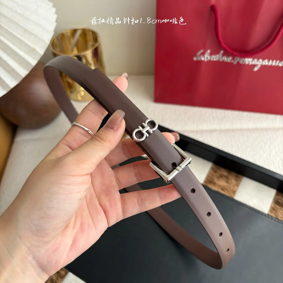 Ferragamo（女） Style Leather Women's Belts Lookbook Reference image 1