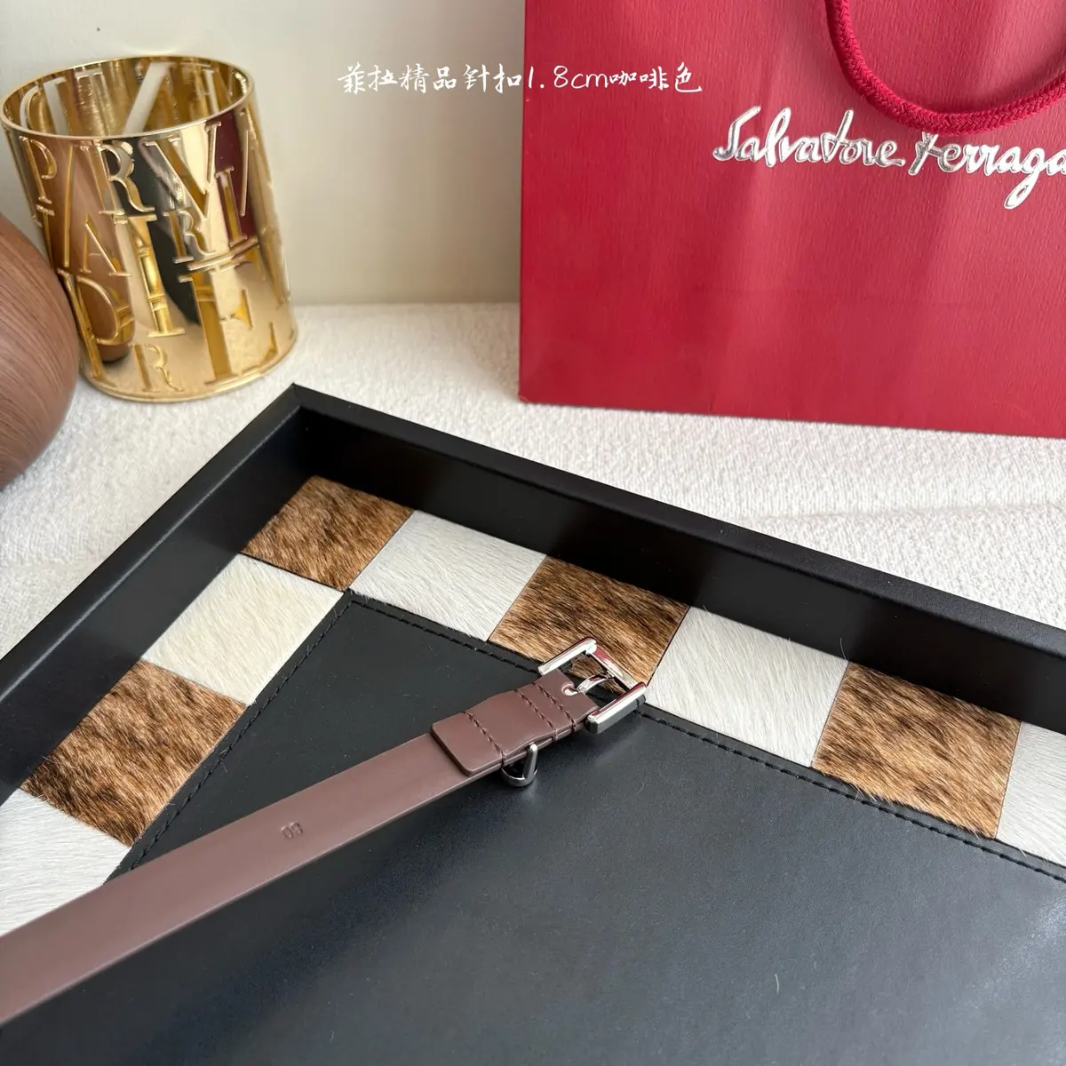 Ferragamo（女） Style Leather Women's Belts Lookbook Reference image 3