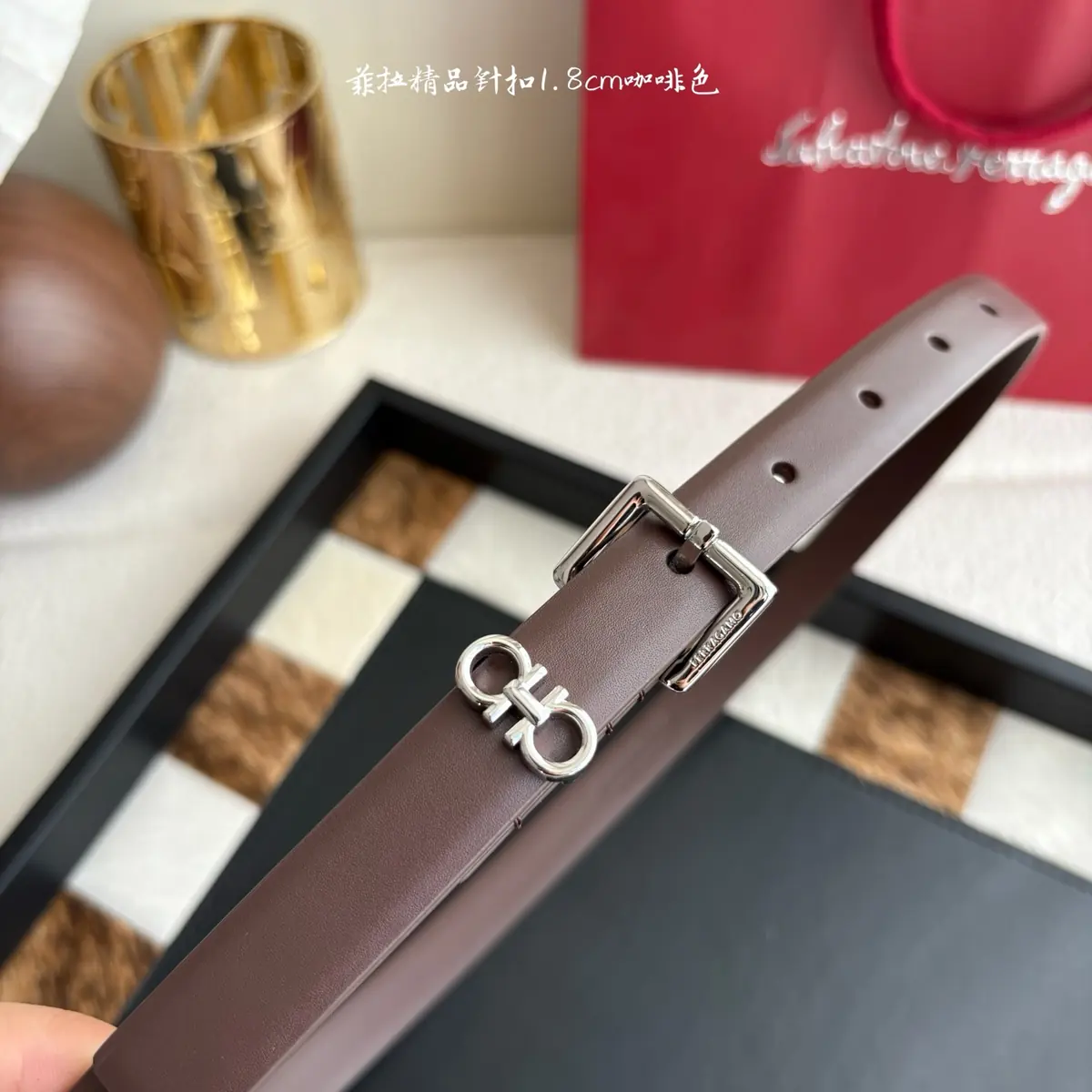 Ferragamo（女） Style Leather Women's Belts Lookbook Reference image 5