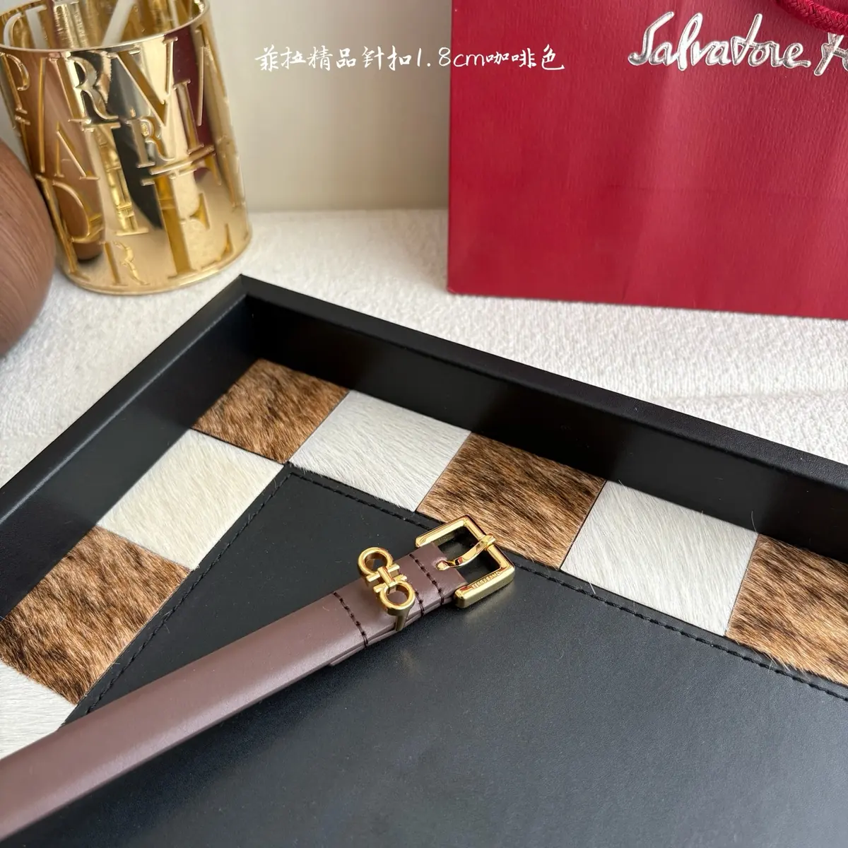 Ferragamo（女） Style Leather Women's Belts Lookbook Reference image 2