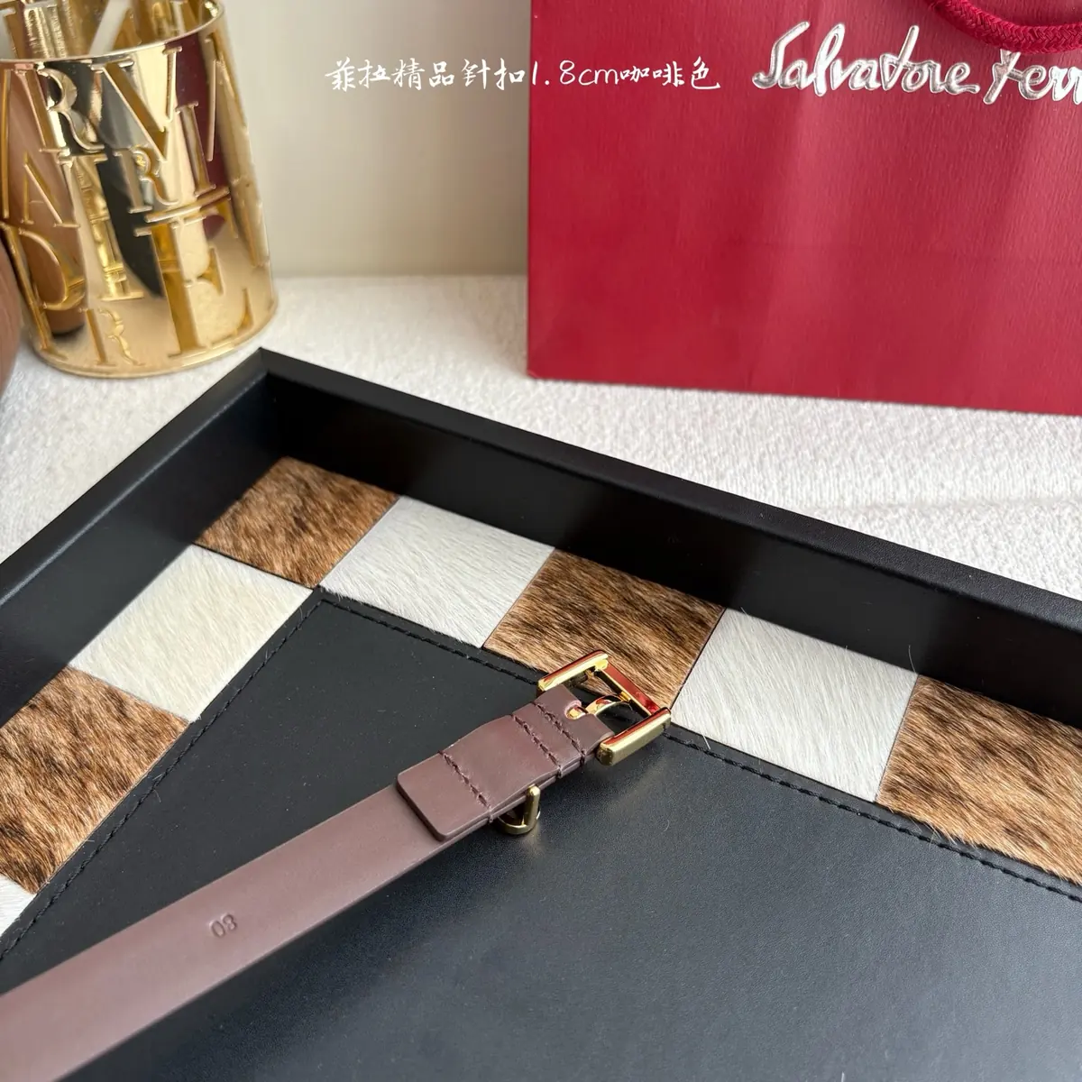 Ferragamo（女） Style Leather Women's Belts Lookbook Reference image 3