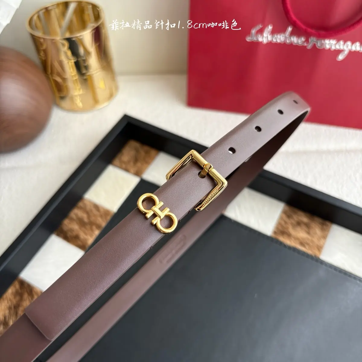 Ferragamo（女） Style Leather Women's Belts Lookbook Reference image 5