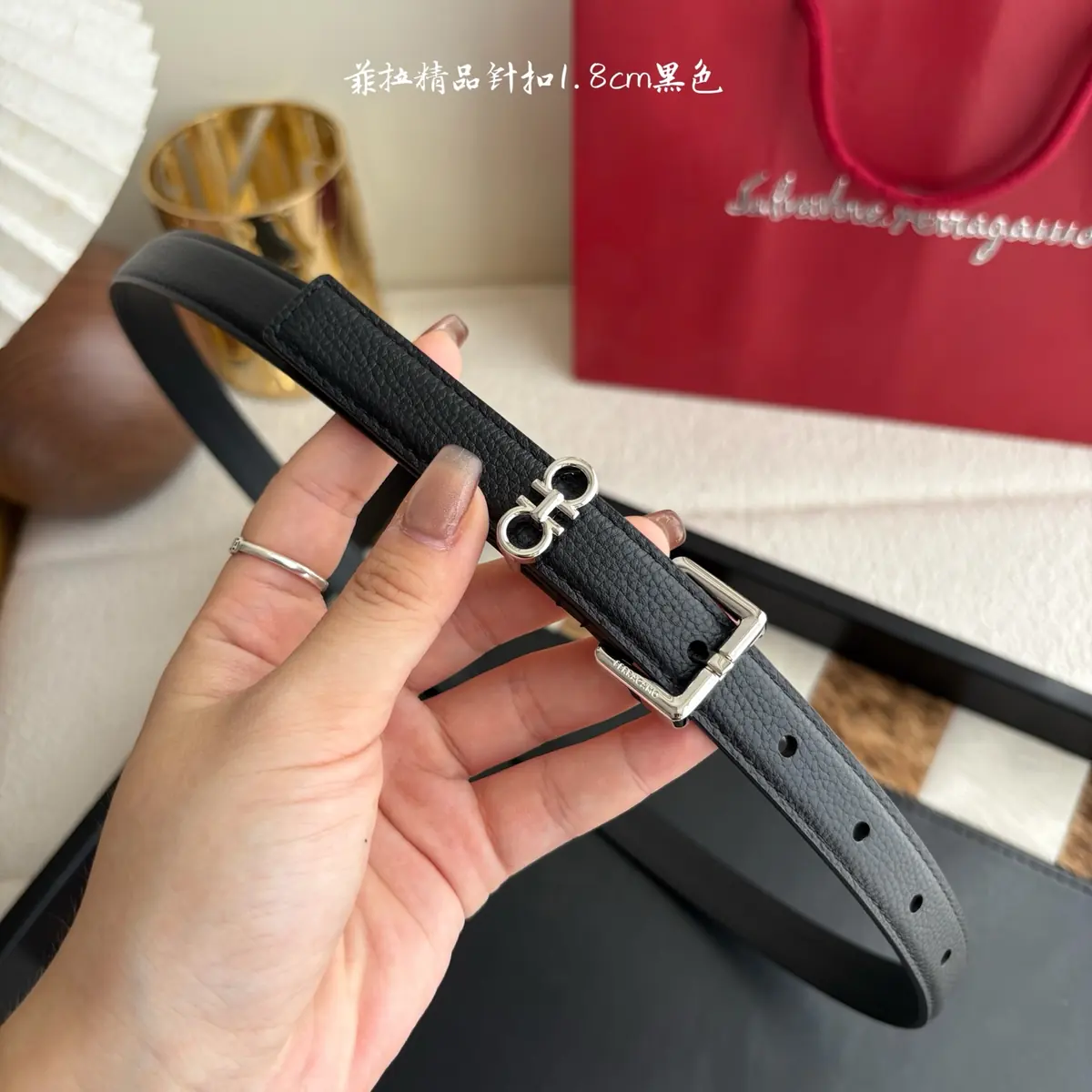 Ferragamo（女） Style Leather Women's Belts Lookbook Reference image 1