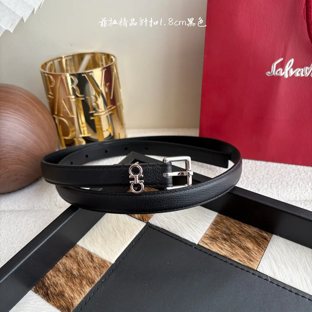 Ferragamo（女） Style Leather Women's Belts Lookbook Reference image 4