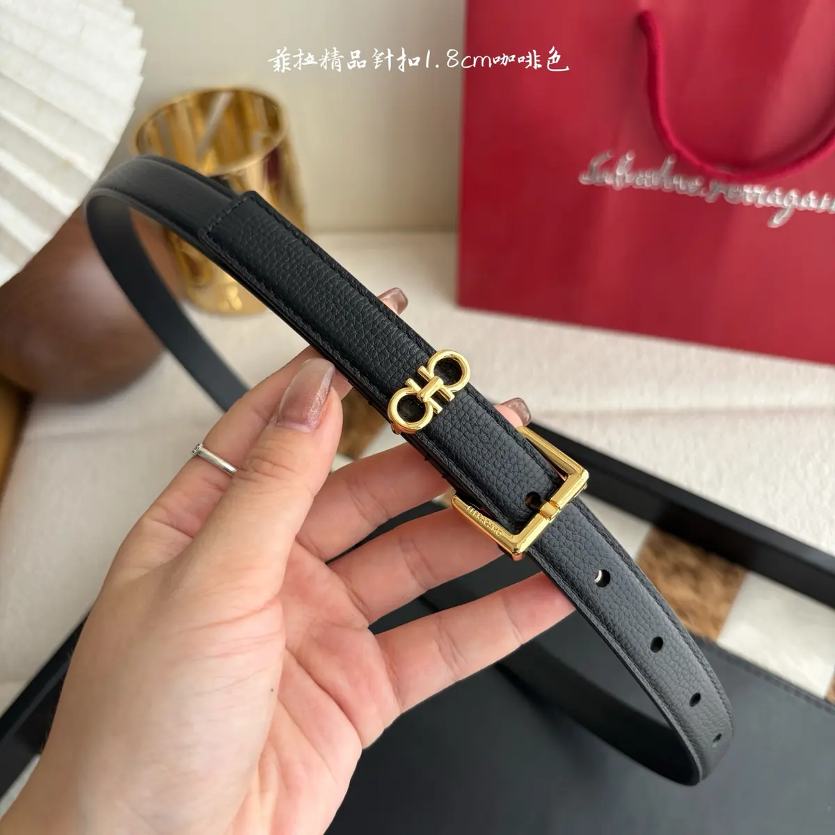 Ferragamo（女） Style Leather Women's Belts Lookbook Reference image 1
