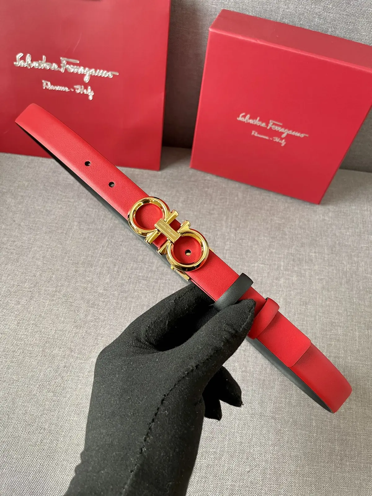 Ferragamo（女） Style Leather Women's Belts Lookbook Reference image 1