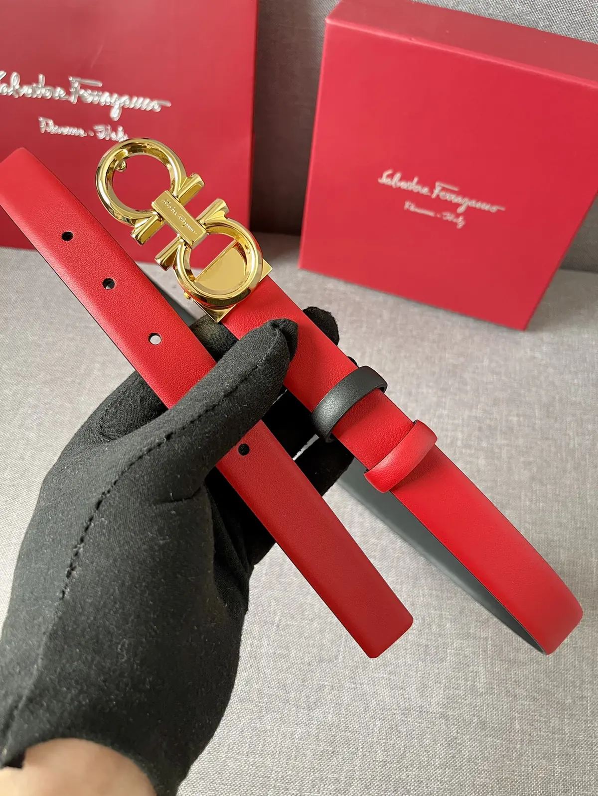Ferragamo（女） Style Leather Women's Belts Lookbook Reference image 5