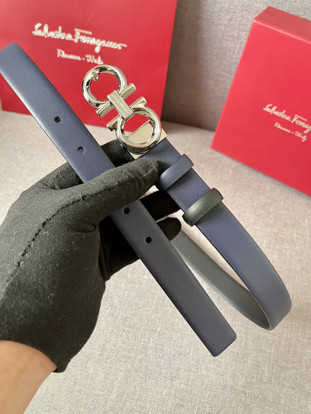Ferragamo（女） Style Leather Women's Belts Lookbook Reference image 6