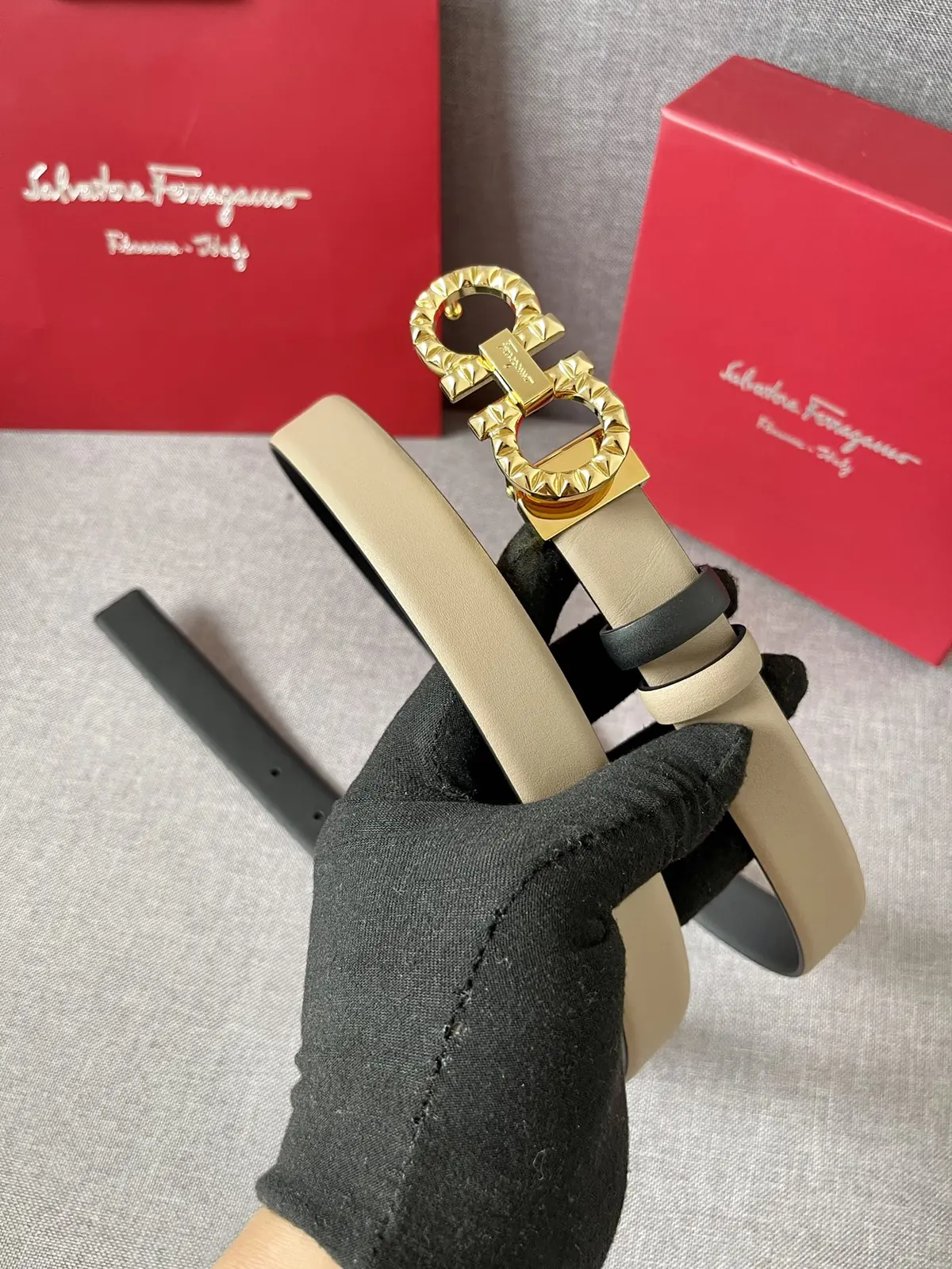 Ferragamo（女） Style Leather Women's Belts Lookbook Reference image 4
