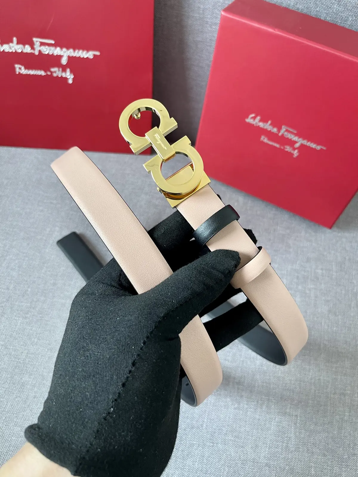 Ferragamo（女） Style Leather Women's Belts Lookbook Reference image 4