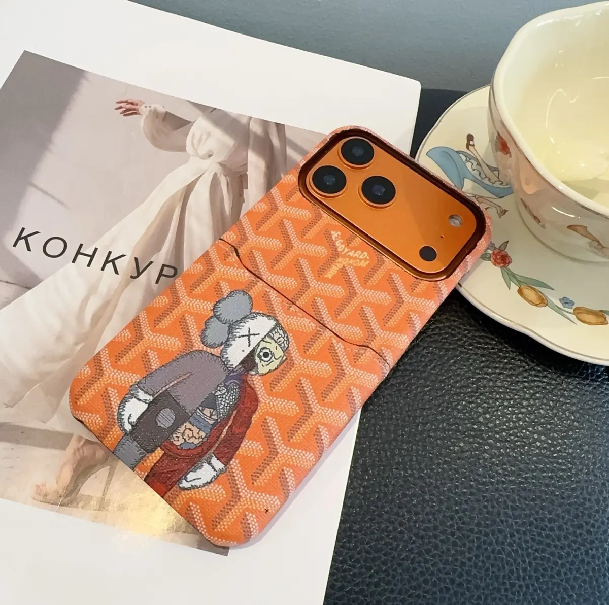 Goyard Style Card Holder Lookbook Reference image 5