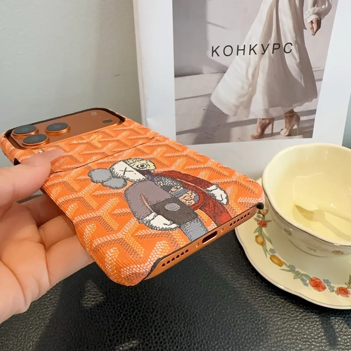 Goyard Style Card Holder Lookbook Reference image 6
