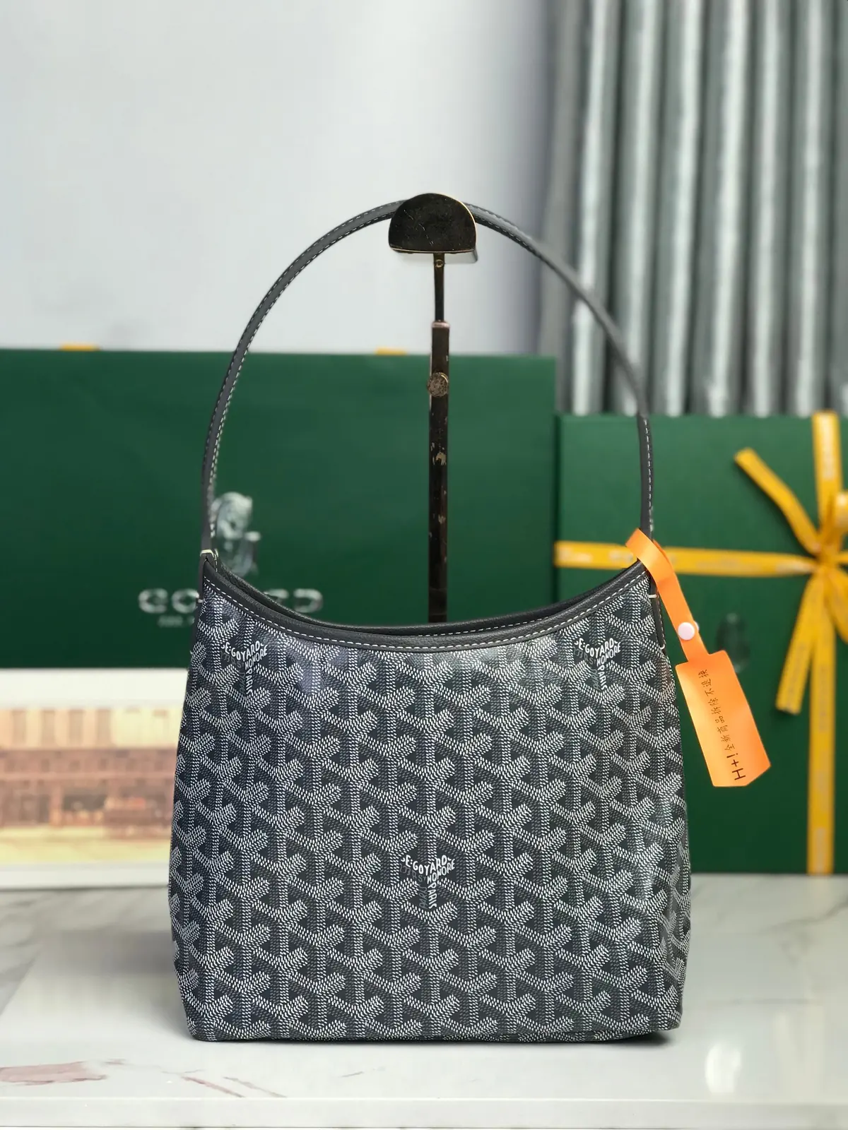 Goyard Style Hobo Bag Lookbook Reference image 2
