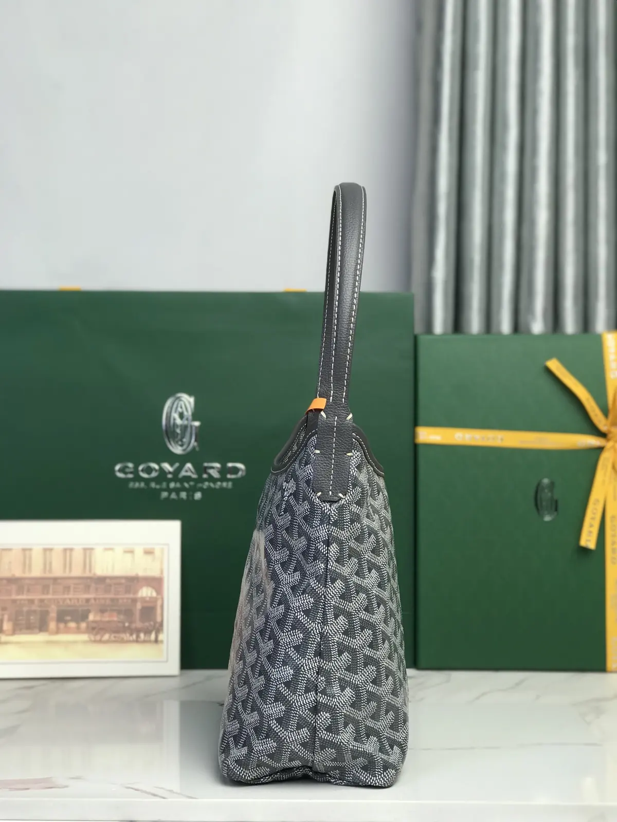 Goyard Style Hobo Bag Lookbook Reference image 3
