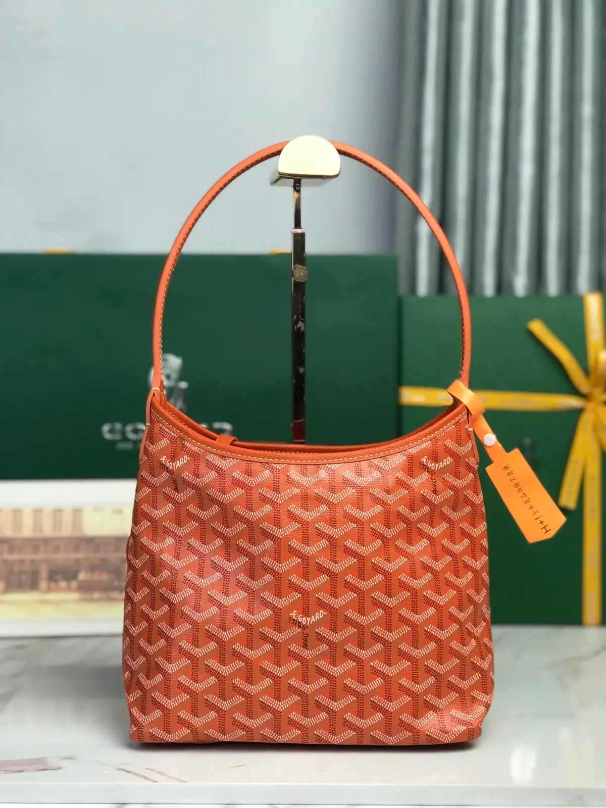 Goyard Style Hobo Bag Lookbook Reference image 2
