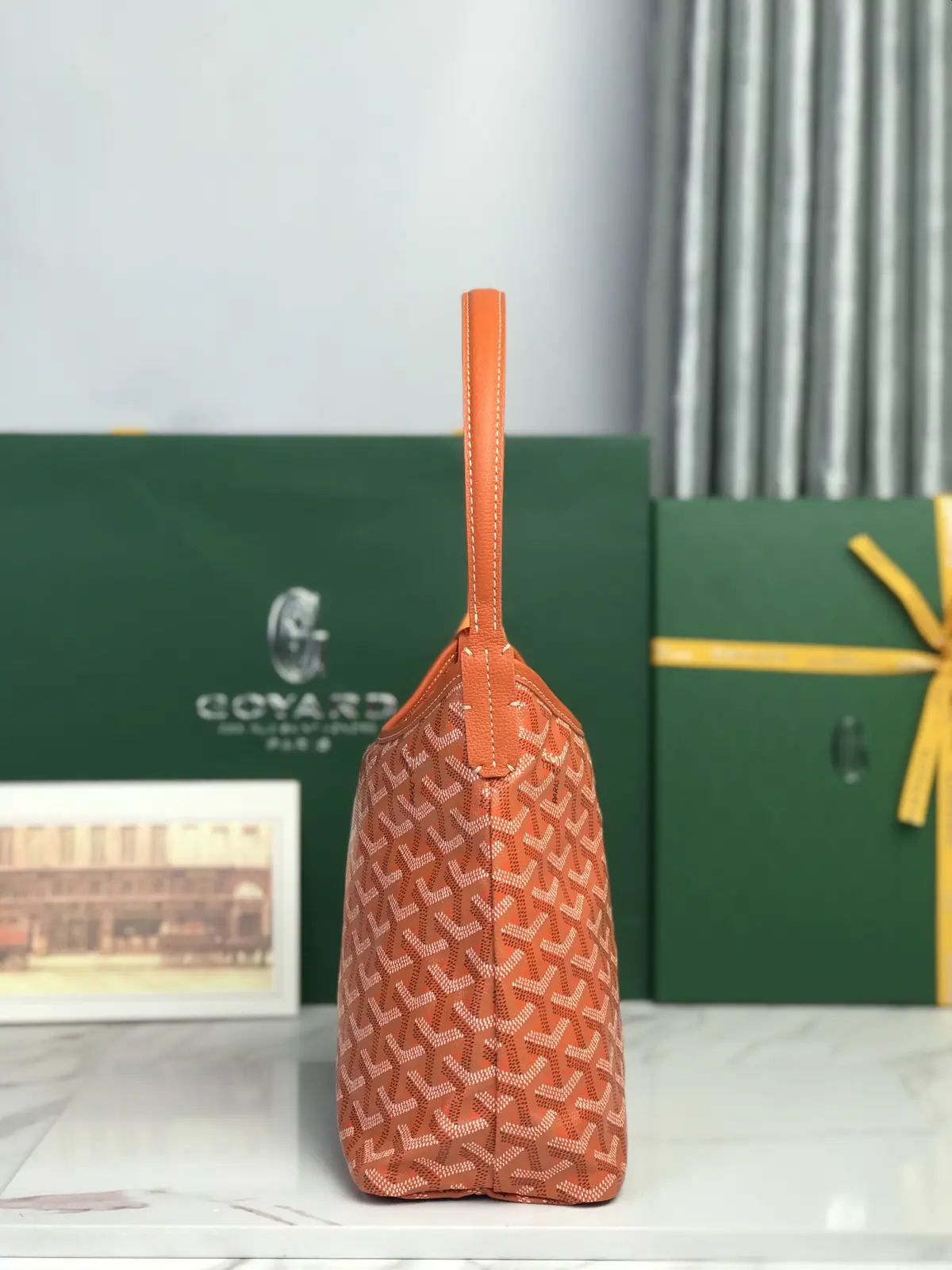 Goyard Style Hobo Bag Lookbook Reference image 3