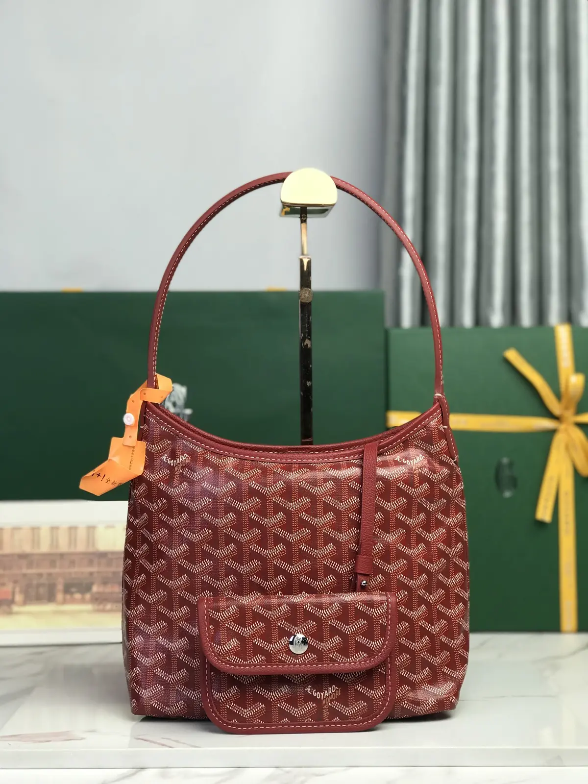 Goyard Style Hobo Bag Lookbook Reference image 1
