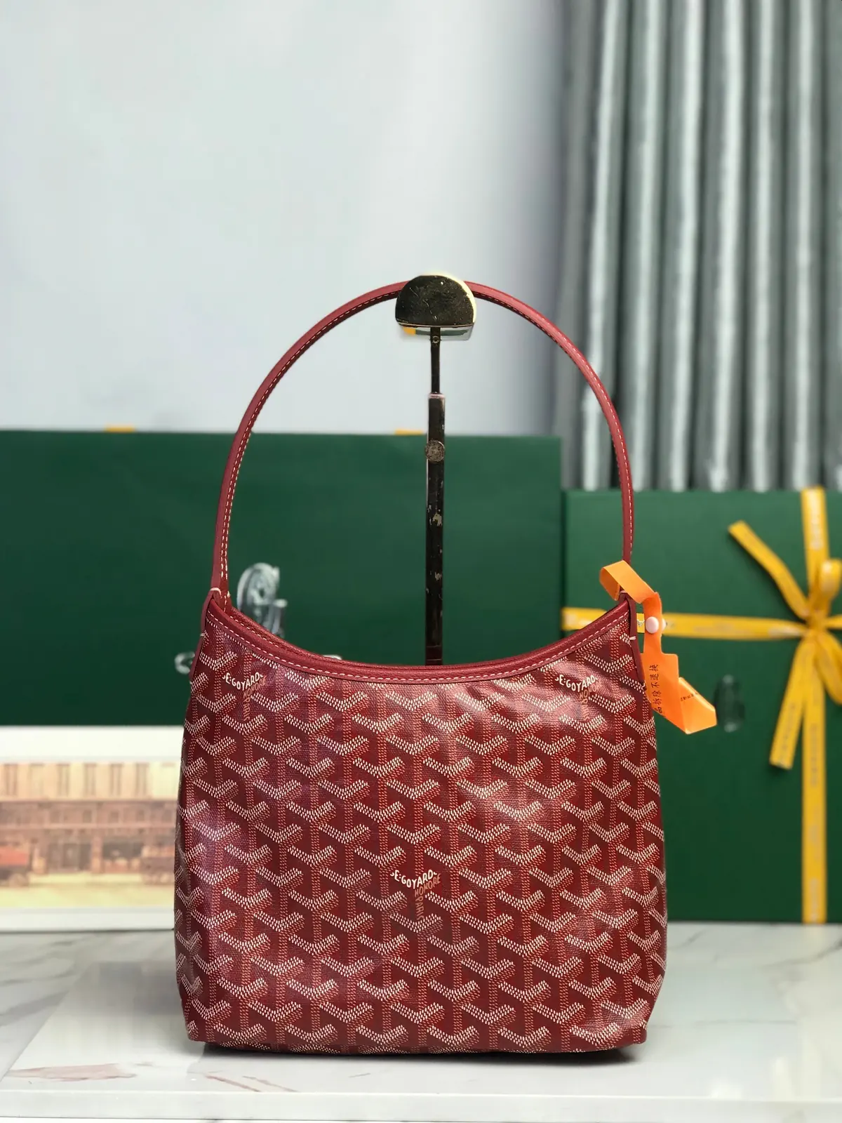 Goyard Style Hobo Bag Lookbook Reference image 2