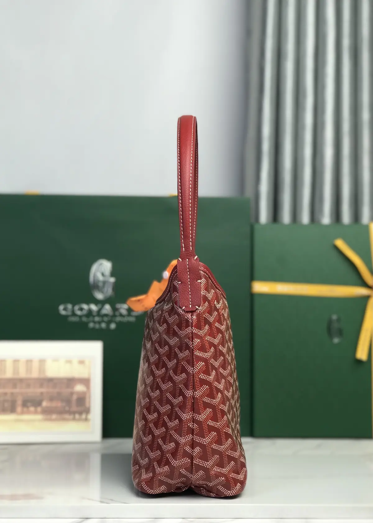 Goyard Style Hobo Bag Lookbook Reference image 4